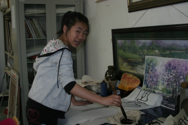 初中美术特长生作品展