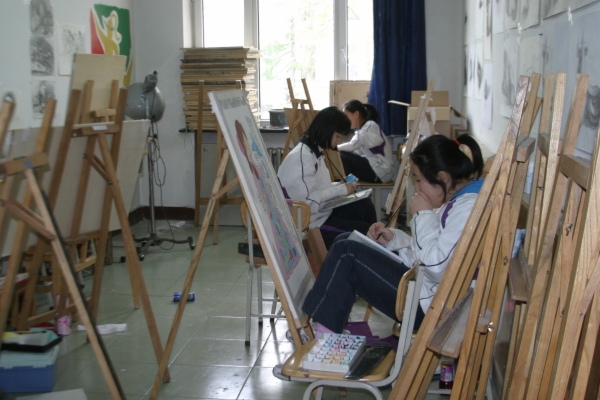 初中美术特长生作品展