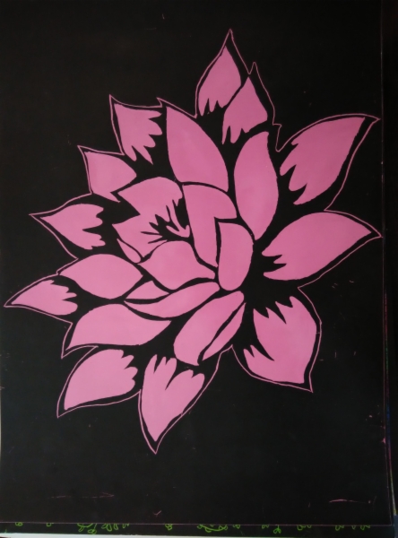 2014级学生刮画纸作品展