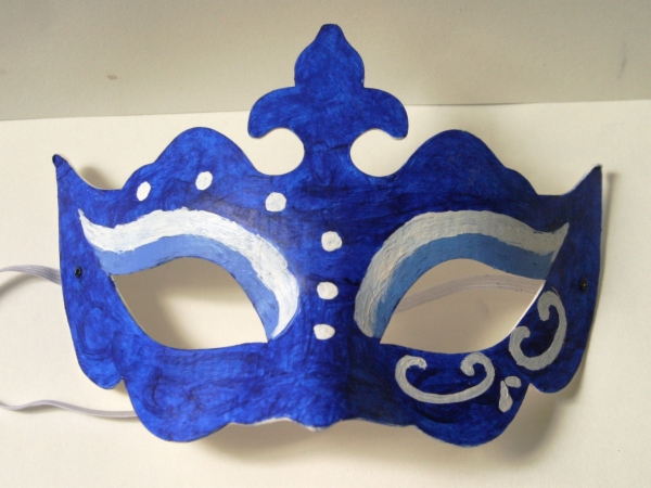 美术课《手绘面具》之三